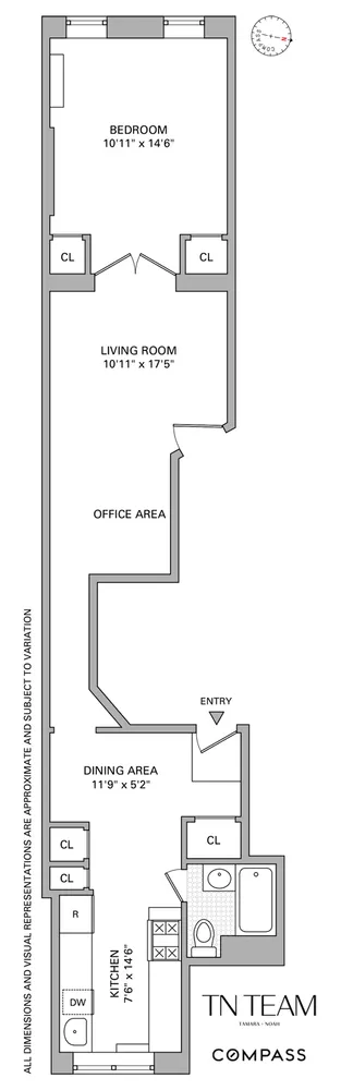 $3,600 | 794 Manhattan Avenue, Unit 2R | Greenpoint