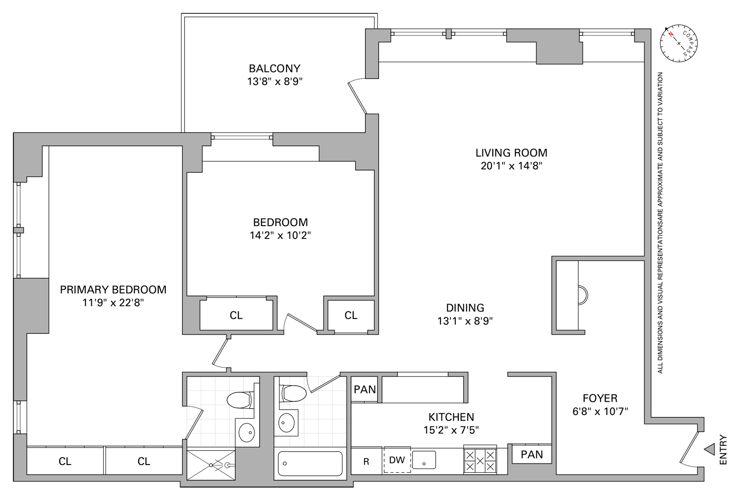 531 Main Street, Unit 409 Manhattan, NY 10044 - Photo 12 of 12