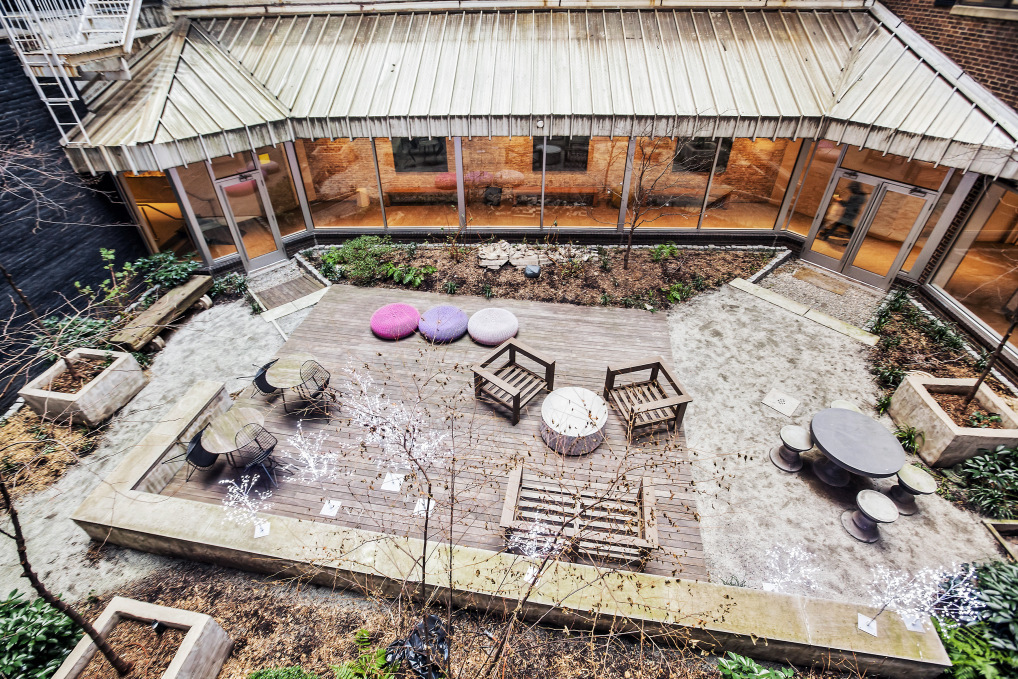 250 Mercer Street, Unit B203 Manhattan, NY 10012 - Photo 16 of 19 an outdoor space with furniture