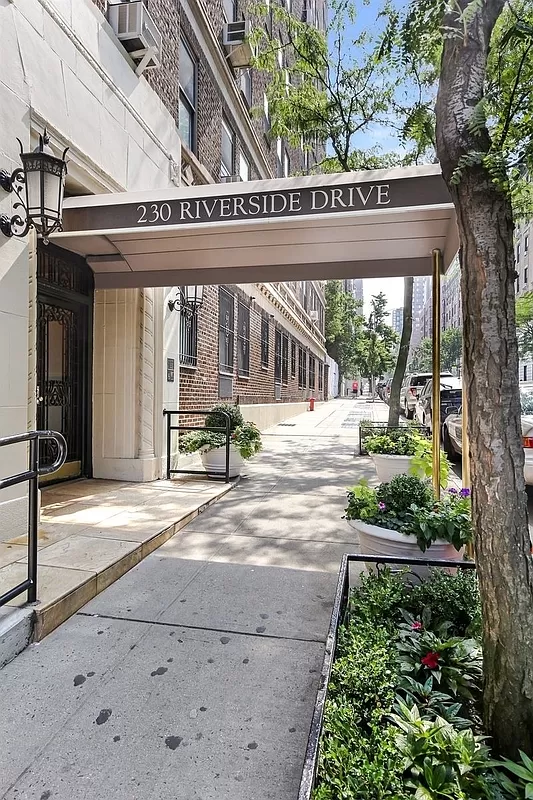 230 Riverside Drive, Unit 17D Manhattan, NY 10025 - Photo 13 of 18 a view of a building entrance