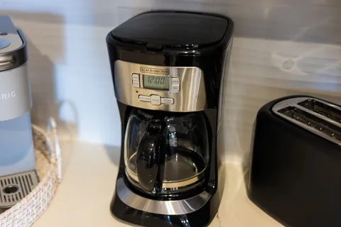 a close view of water heater