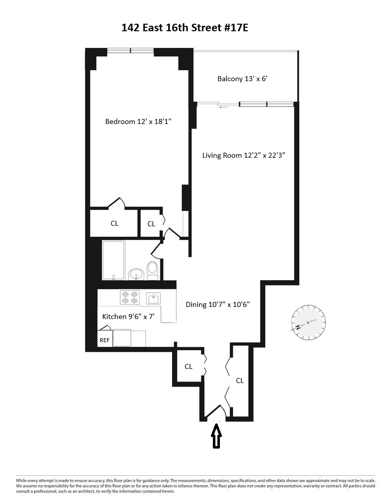 142 East 16th Street 17E Gramercy Park New York NY 10003