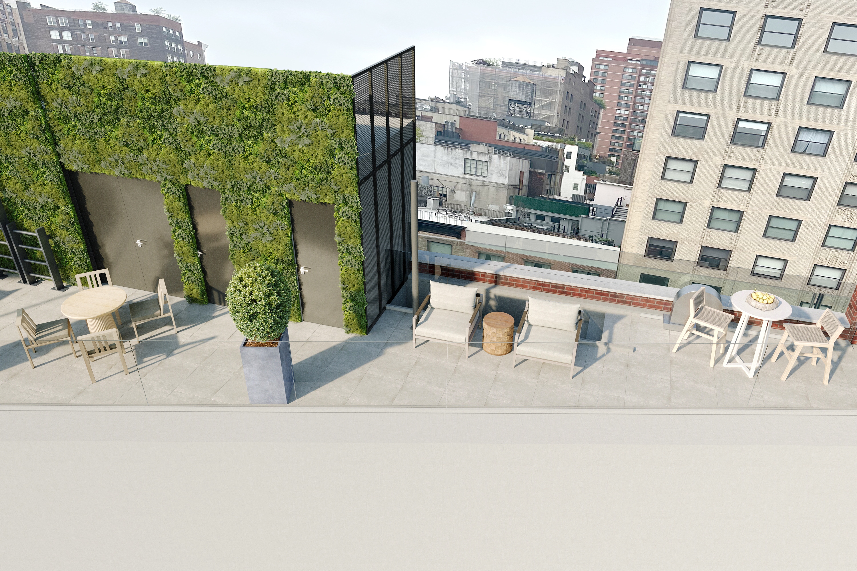 100 Franklin Street, Unit PHS Manhattan, NY 10013 - Photo 5 of 35 a building with river in front of it