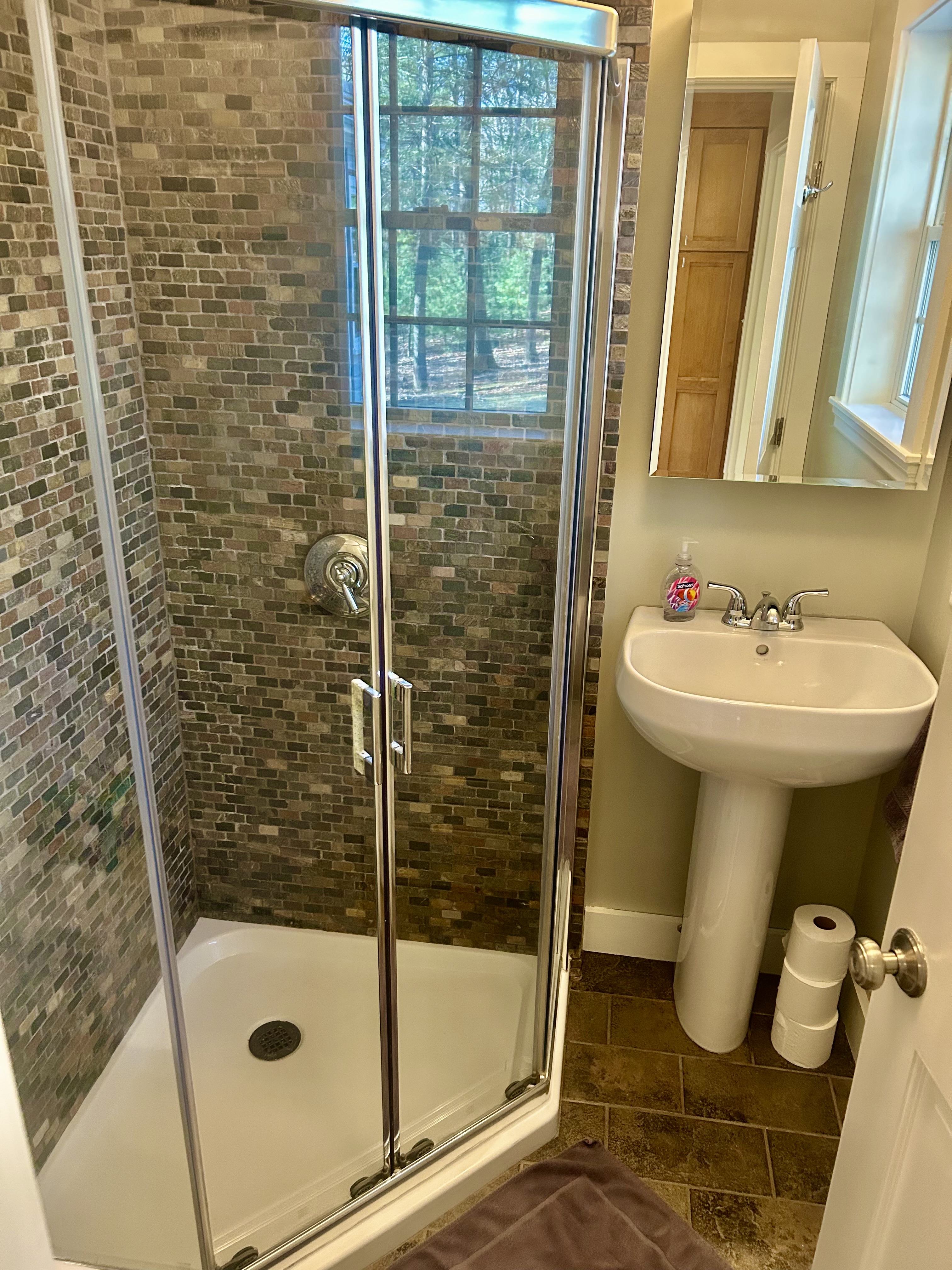 142 Tower Road Lincoln, MA 01773 - Photo 15 of 31 a bathroom with a sink toilet and shower