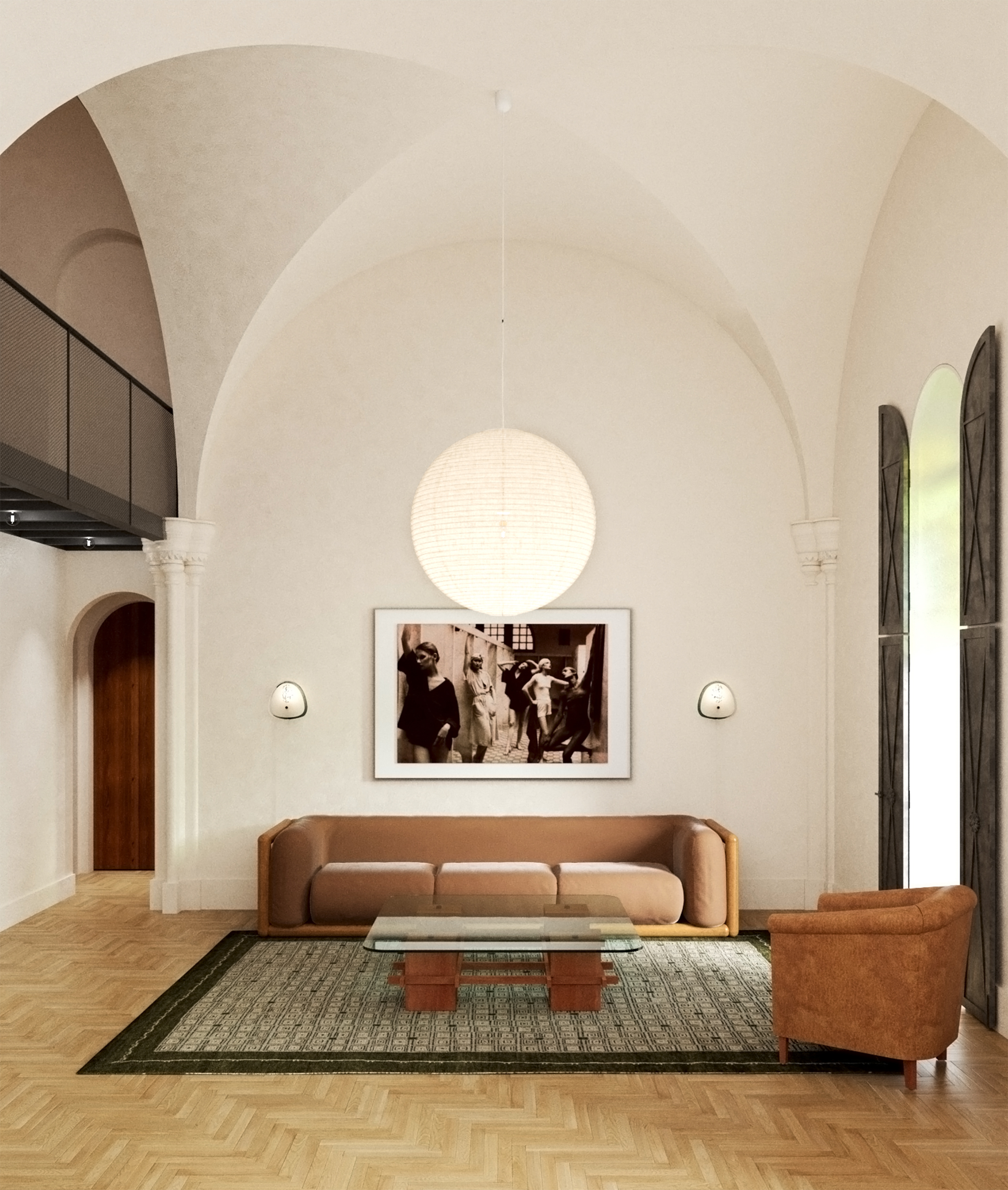 401 Hicks Street, Unit A3A Brooklyn, NY 11201 - Photo 1 of 22 a living room with furniture and a fireplace