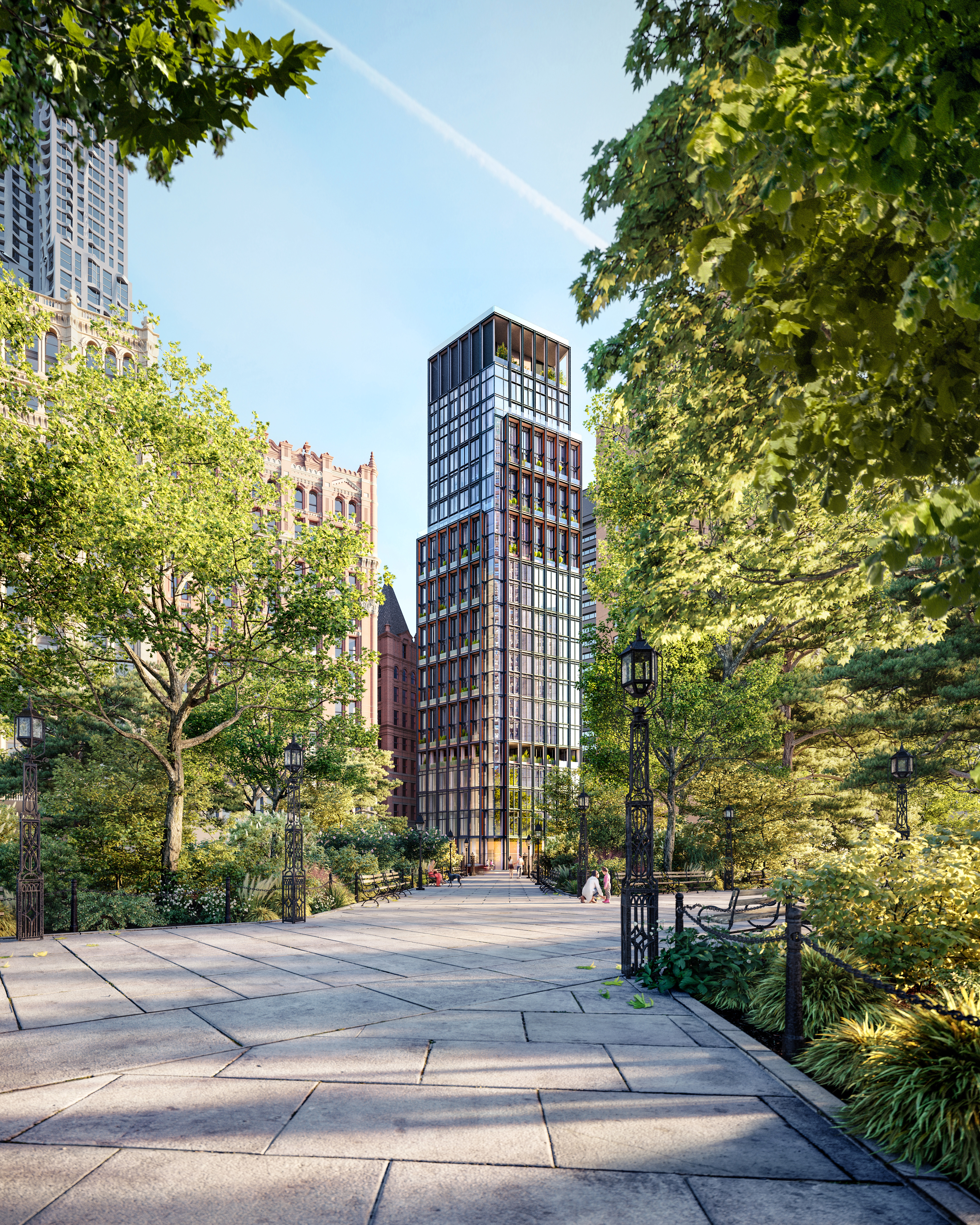 33 Park Row, Unit 11A Manhattan, NY 10038 - Photo 24 of 26 a view of a building