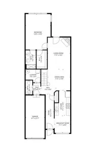 a picture of a floor plan