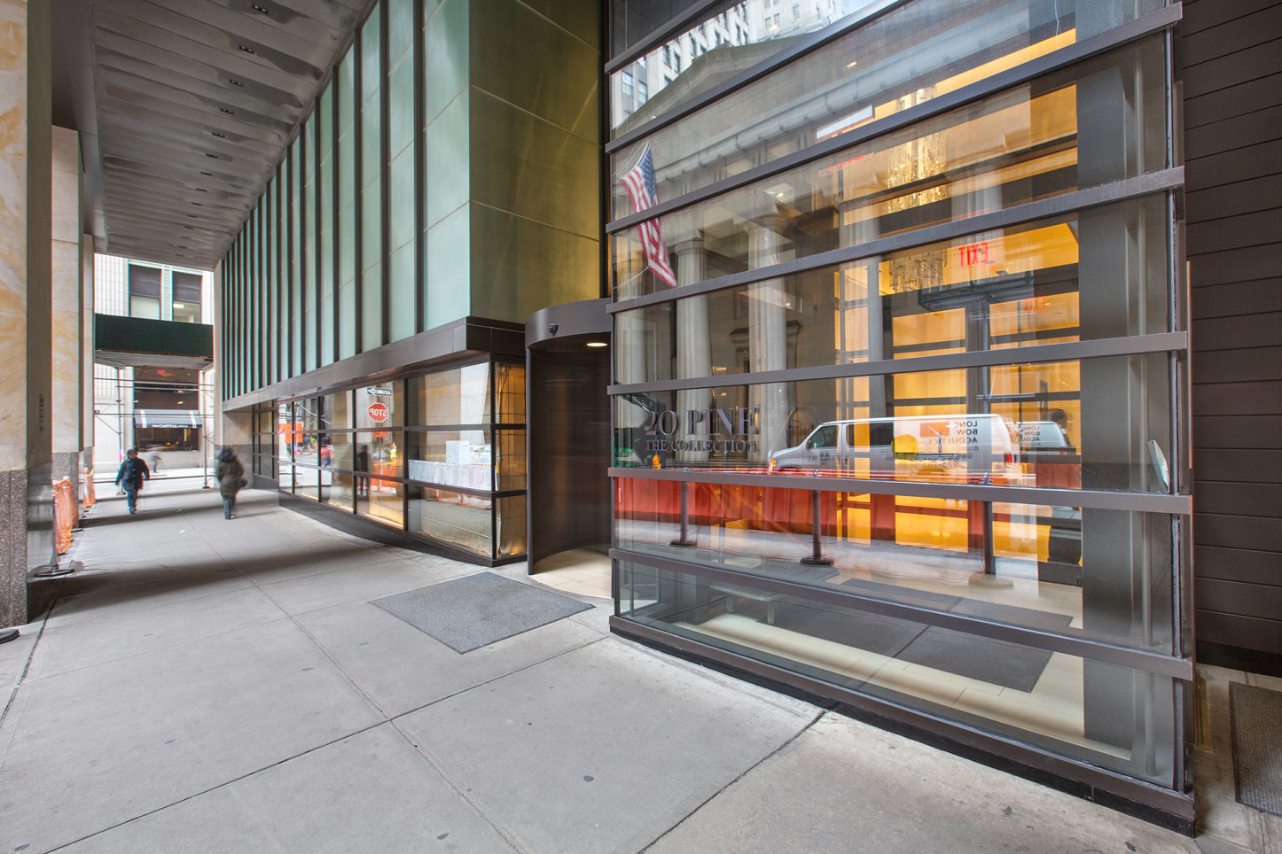 20 Pine Street, Unit 2905 Manhattan, NY 10005 - Photo 13 of 14 a view of steet corner with a balcony