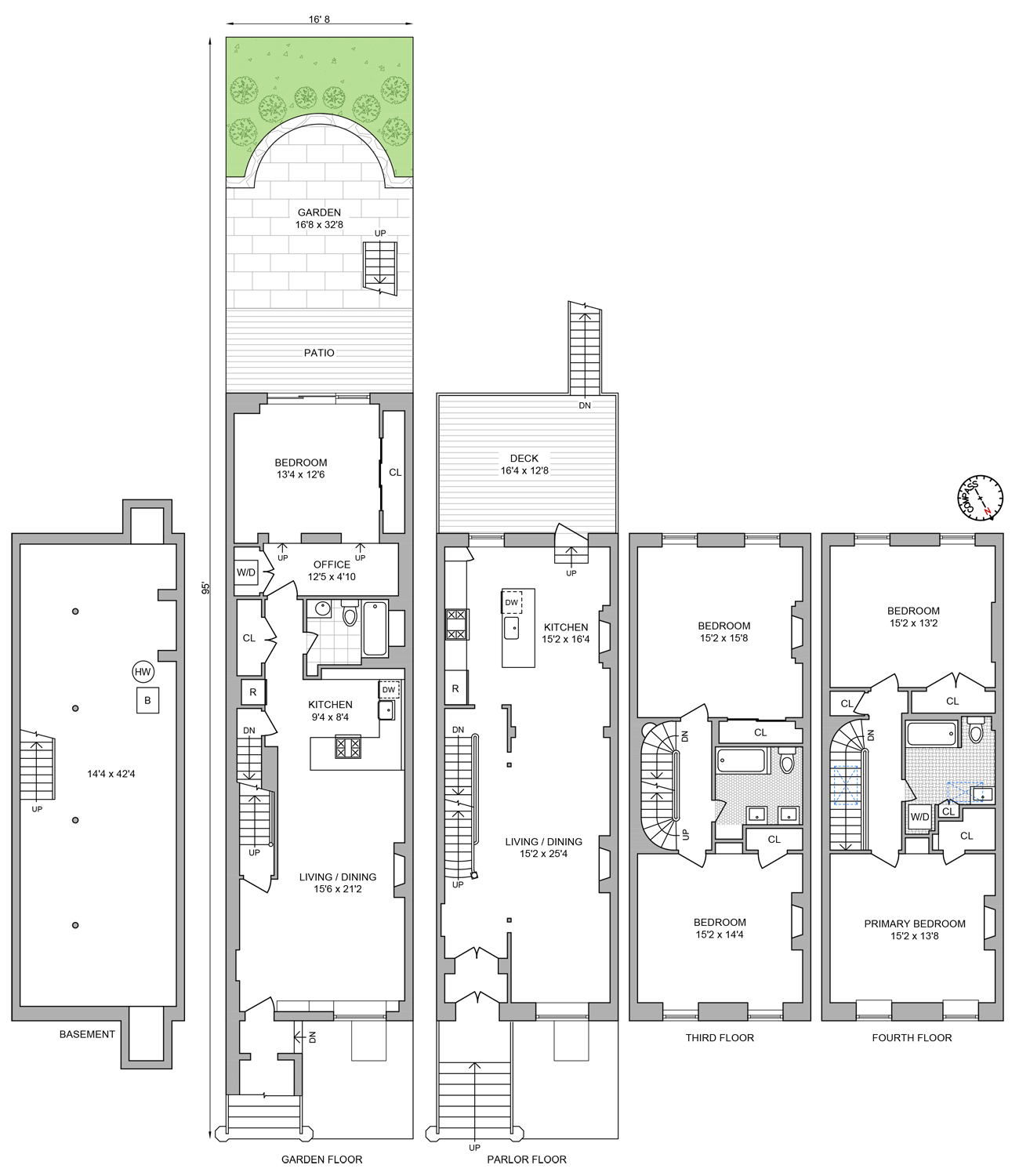 146 Berkeley Place Brooklyn, NY 11217 - Photo 21 of 21 a picture of a floor plan