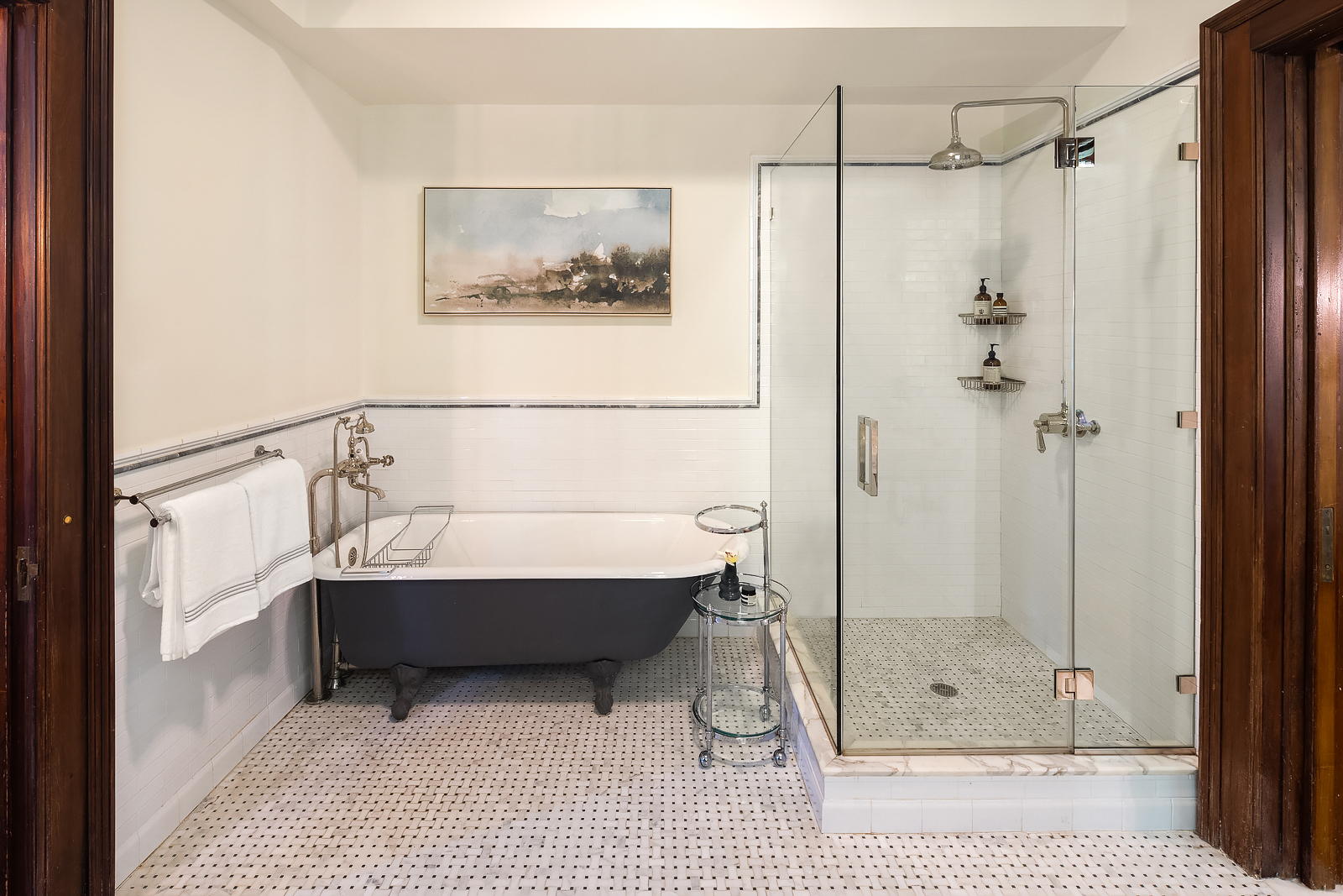 18 Prospect Park West Brooklyn, NY 11215 - Photo 20 of 40 a bathroom with a sink and a shower