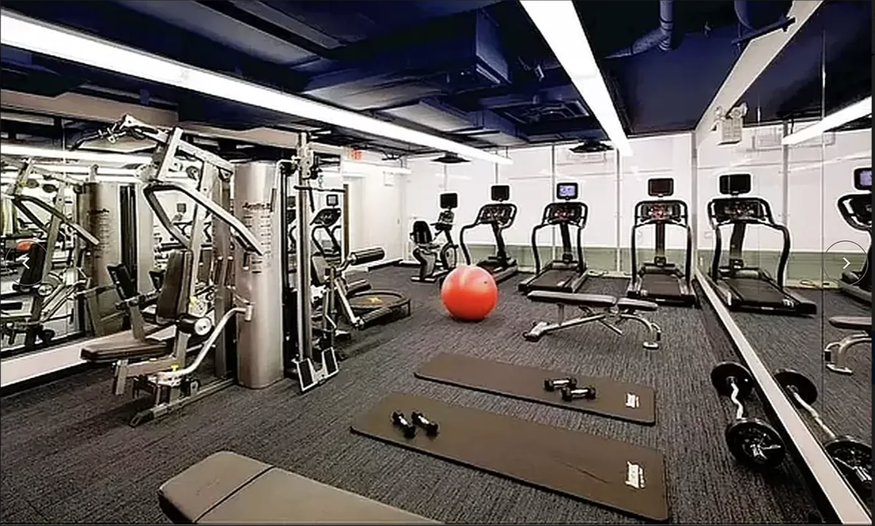 306 Gold Street, Unit 37E Brooklyn, NY 11201 - Photo 6 of 12 a view of a room with gym equipment