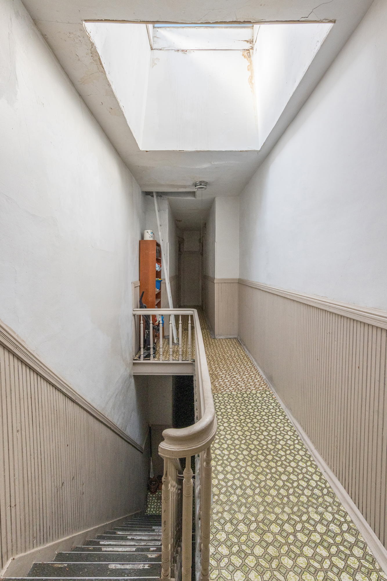 221 Nassau Avenue Brooklyn, NY 11222 - Photo 9 of 11 a view of livingroom with furniture and stairs