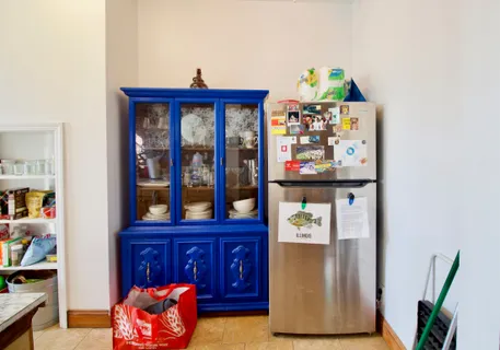 a view of a entryway