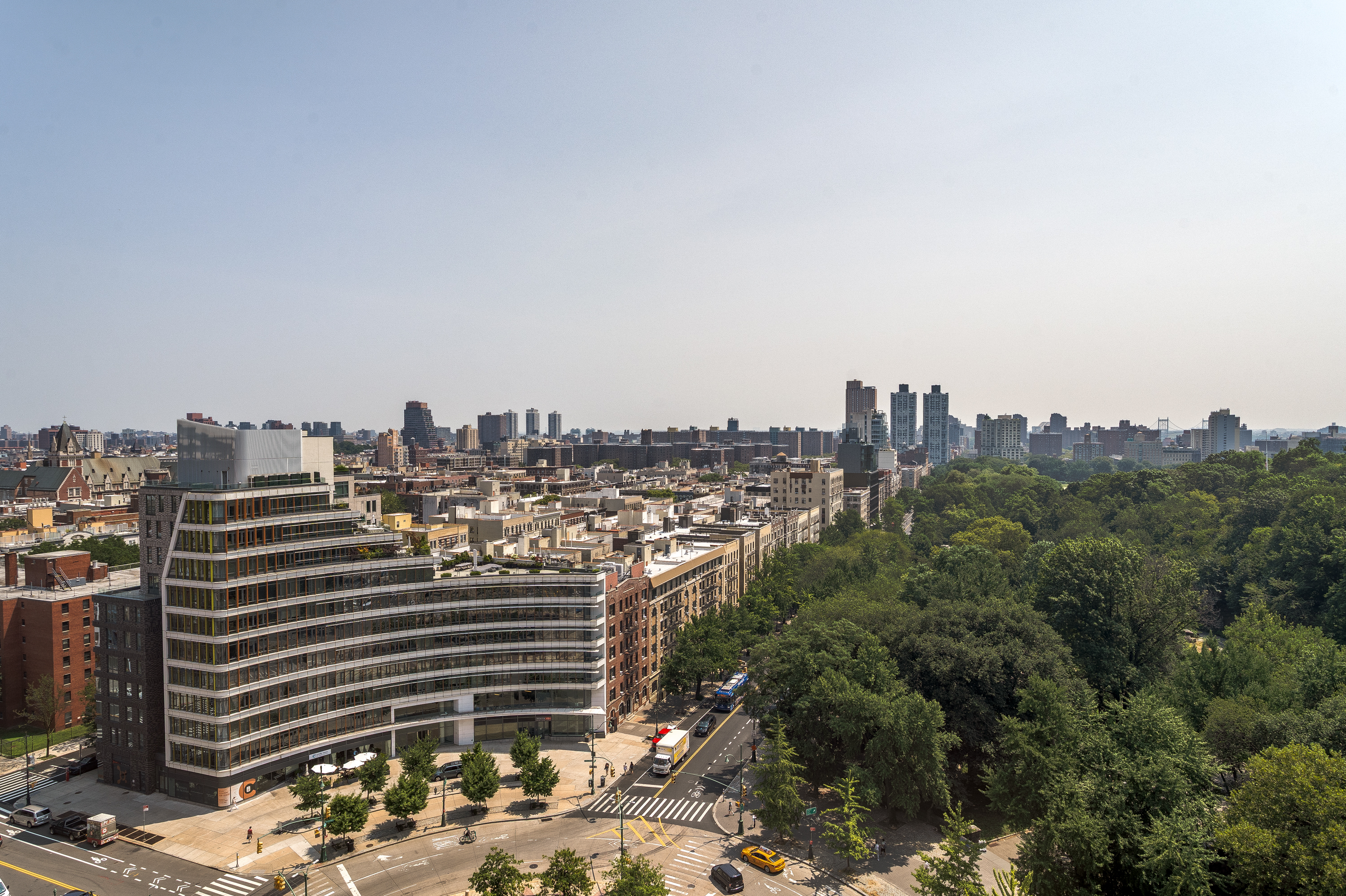 300 West 110th Street, Unit 16A Manhattan, NY 10025 - Photo 11 of 13 a view of a city with tall buildings