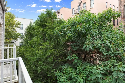 a view of an outdoor space and a yard