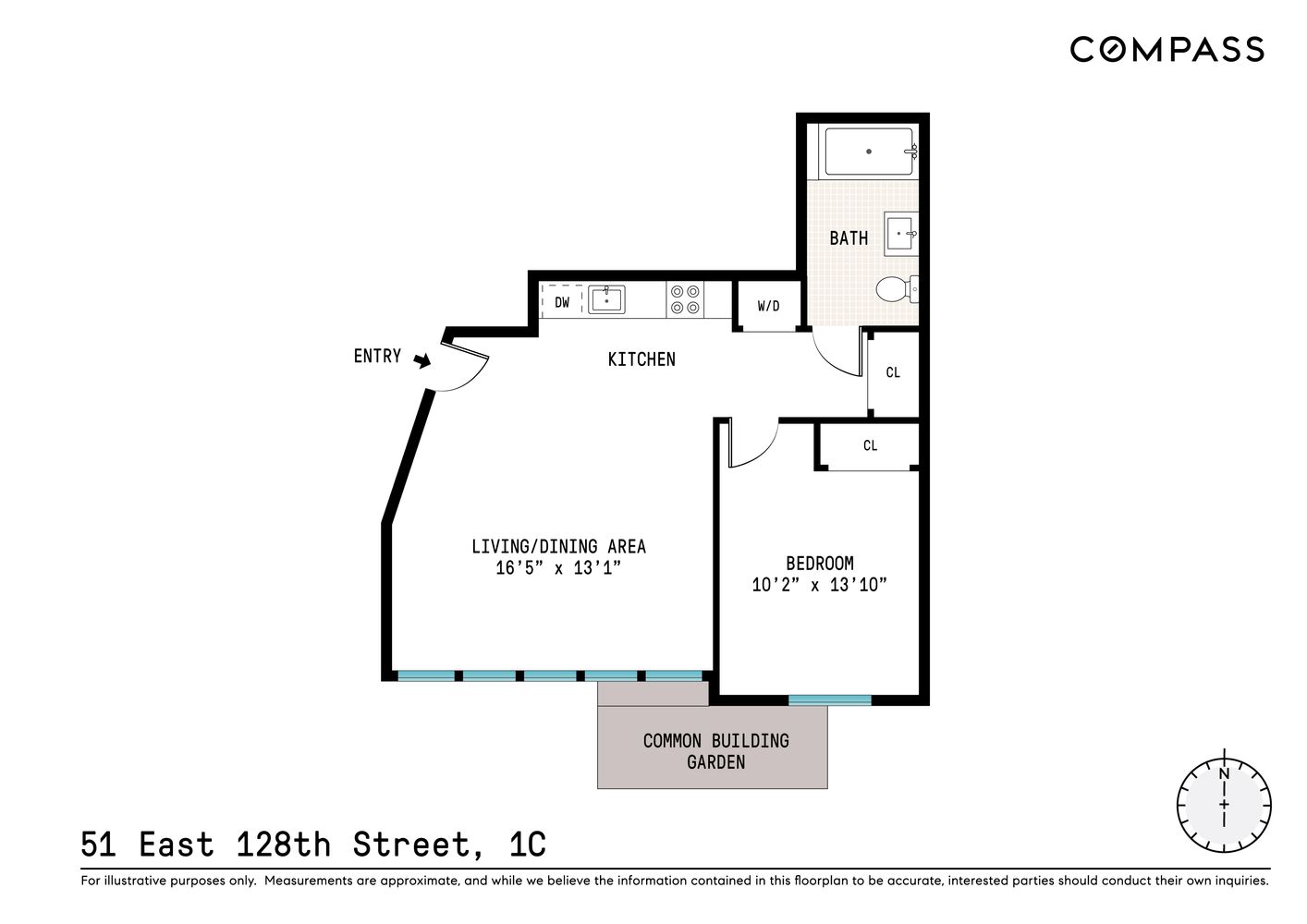 51 East 128th Street, Unit 1C Manhattan, NY 10035 - Photo 9 of 9 a picture of a book and a bed