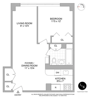 $650,000 | 201 East 21st Street, Unit 7G | Gramercy