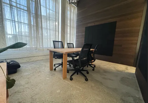 a view of workspace with windows