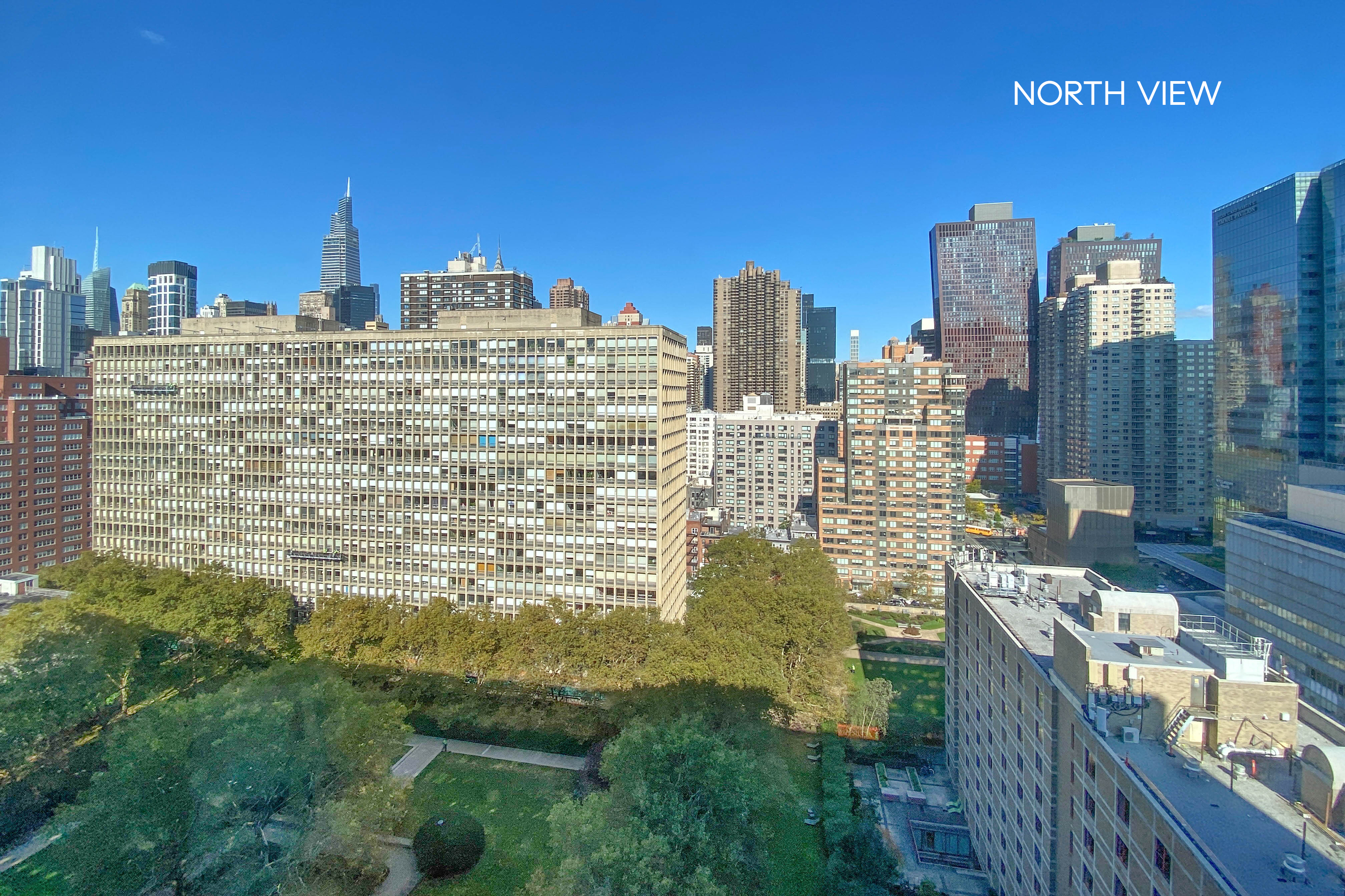 343 East 30th Street, Unit 18A Manhattan, NY 10016 - Photo 3 of 17 a view of a city with tall buildings