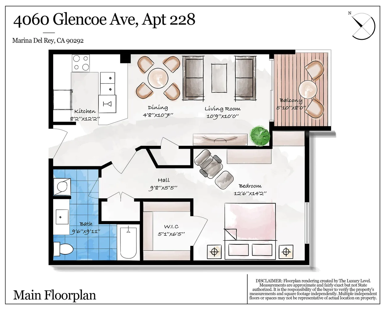$649,000 | 4060 Glencoe Avenue, Unit 228, Marina del Rey, CA 90292