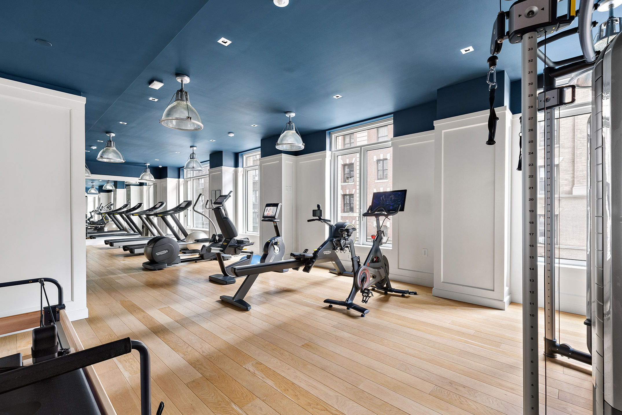 250 West 81st Street, Unit 8B Manhattan, NY 10024 - Photo 17 of 19 a view of a room with gym equipment