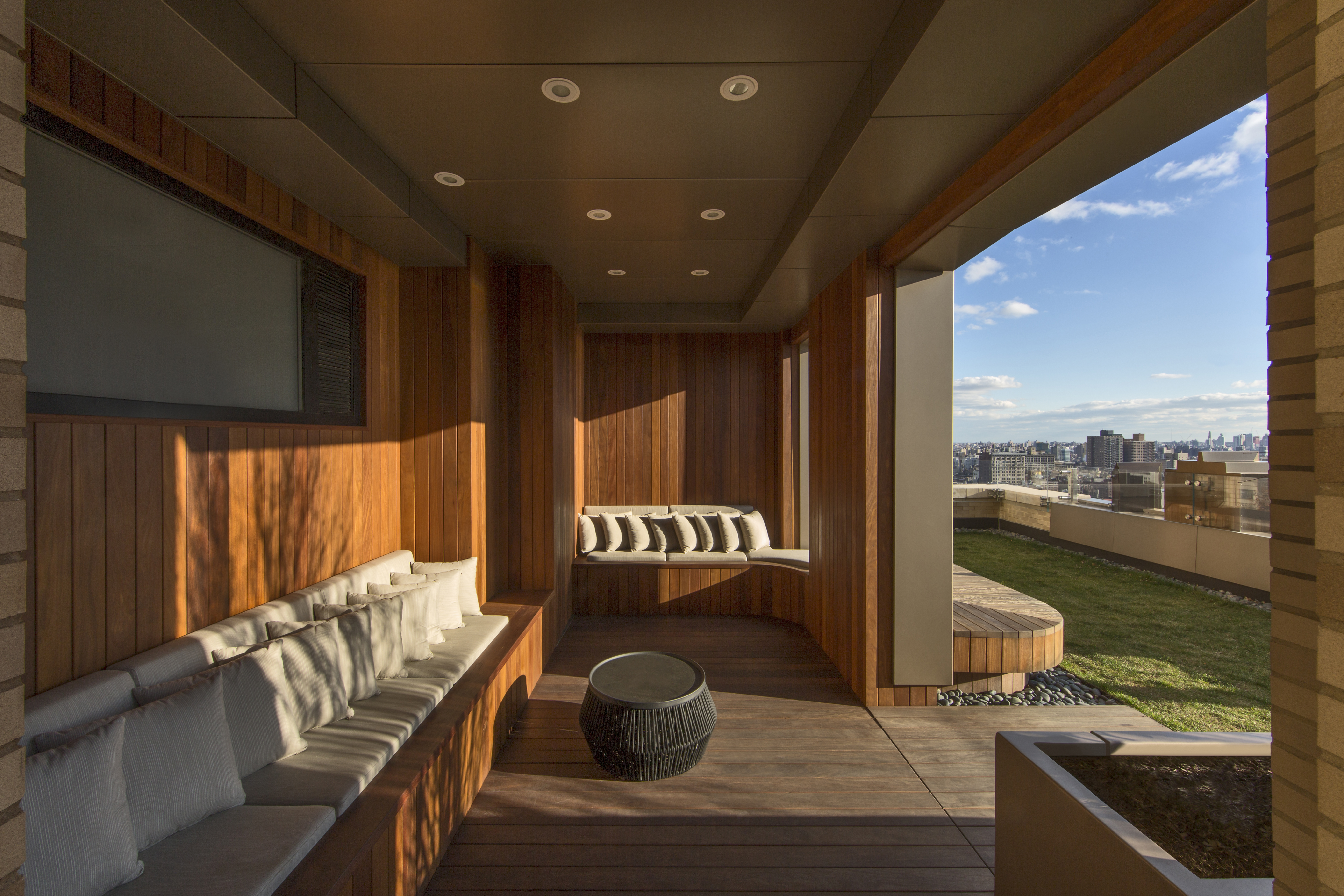 212 West 18th Street, Unit 19C Manhattan, NY 10011 - Photo 26 of 27 a view of balcony with couch