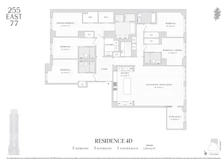 $7,400,000 | 255 East 77th Street, Unit 4D | Upper East Side