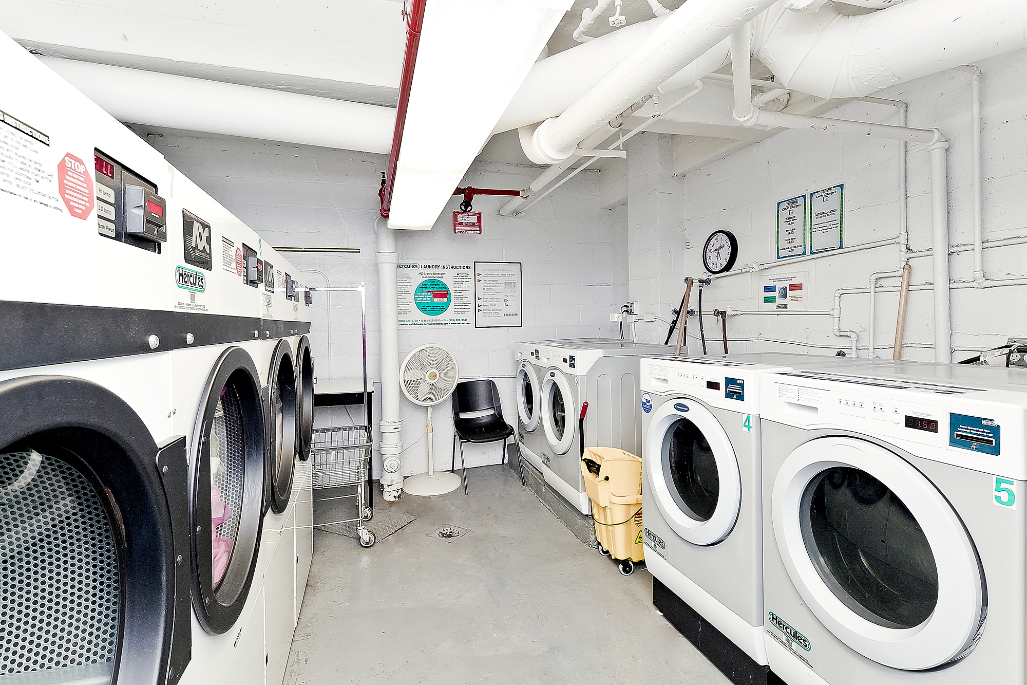 3210 Arlington Avenue, Unit 3D Bronx, NY 10463 - Photo 12 of 24 a utility room with dryer and washer