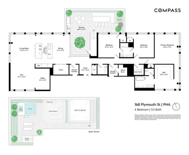 $7,995,000 | 168 Plymouth Street, Unit PHA | DUMBO