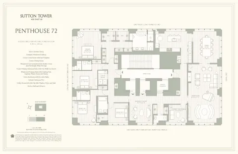 $20,000,000 | 430 East 58th Street, Unit PH72 | Sutton Place