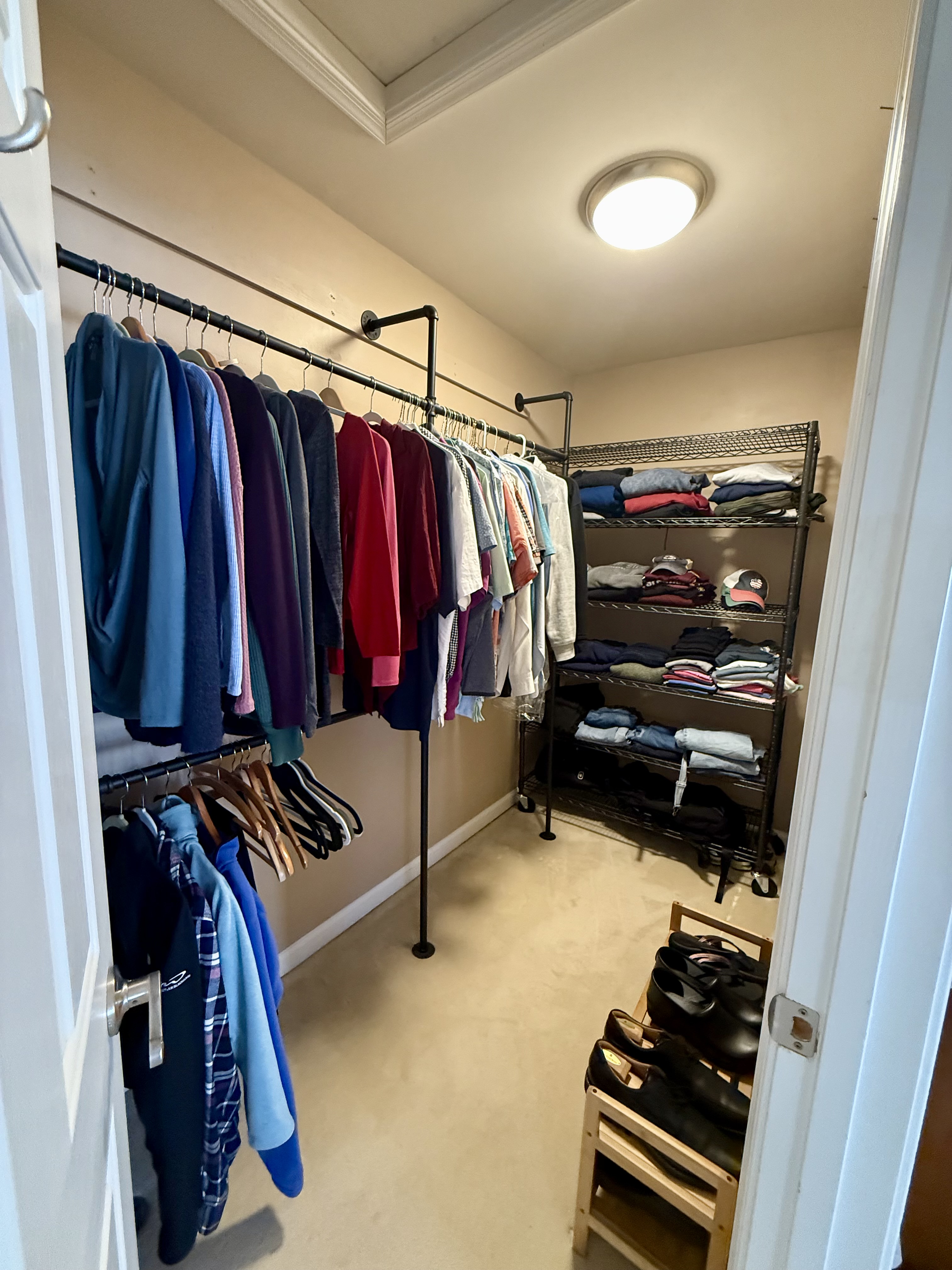 Address Upon Request Leesburg, VA 20176 - Photo 39 of 55 a view of walk in closet with clothes and shoes