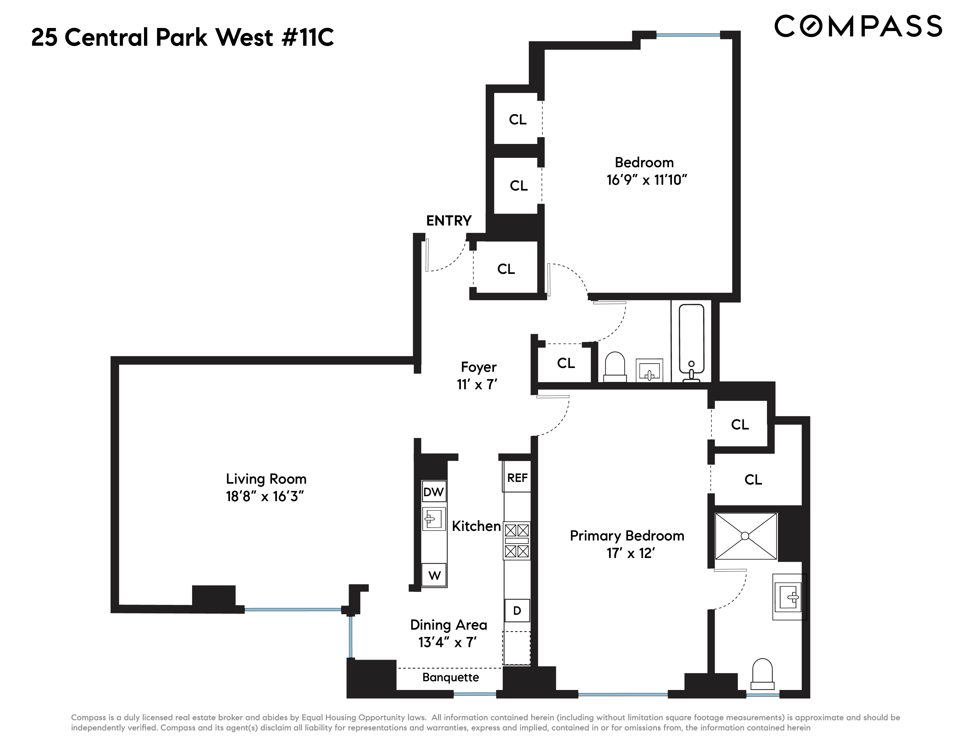 25 Central Park West, Unit 11C Manhattan, NY 10023 - Photo 17 of 17