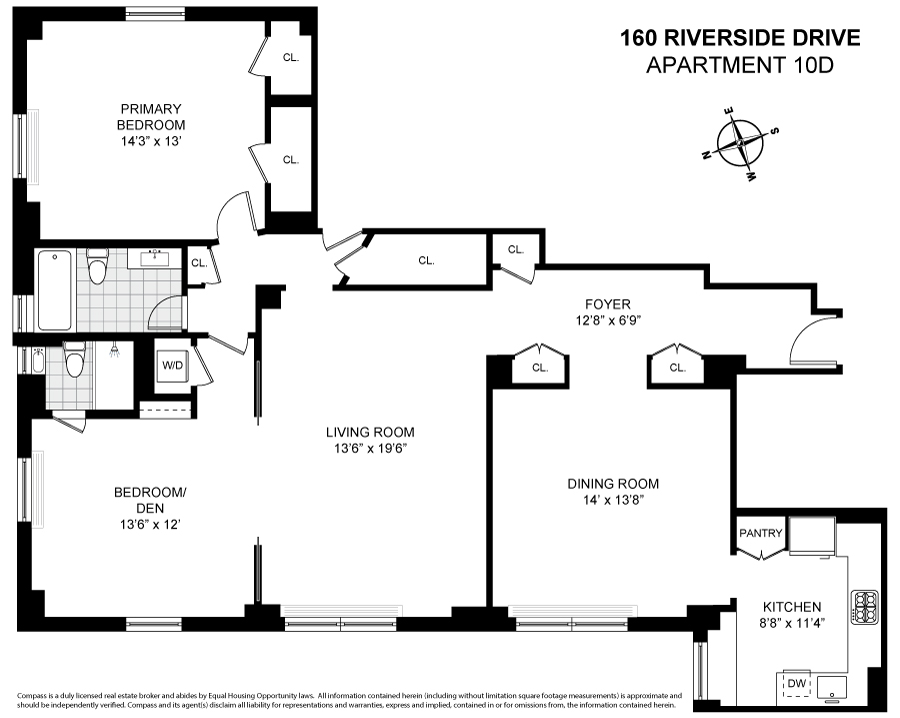 160 Riverside Drive, Unit 10D Manhattan, NY 10024 - Photo 14 of 14