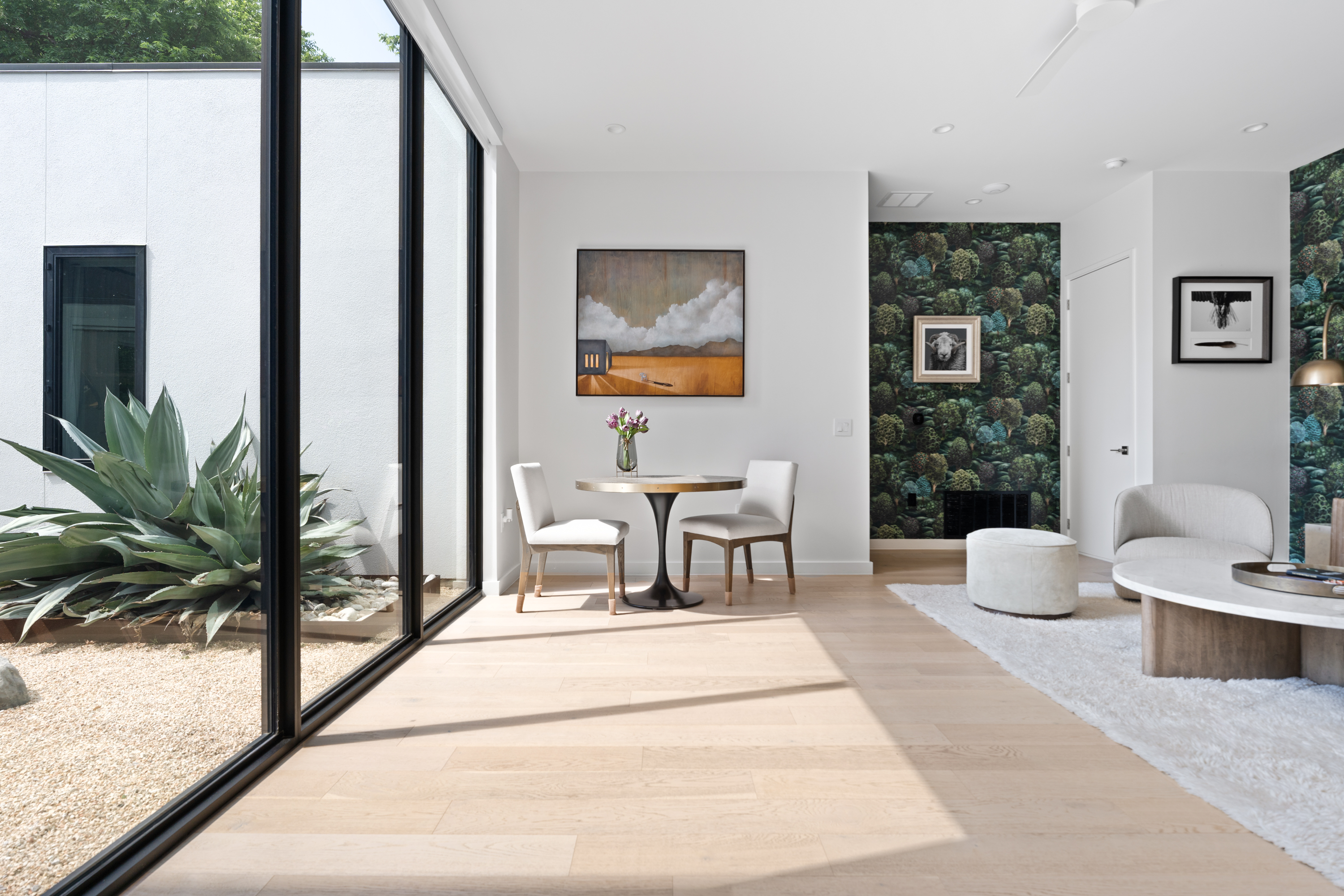 Address Upon Request Austin, TX 78704 - Photo 9 of 27 a living room with furniture and a potted plant