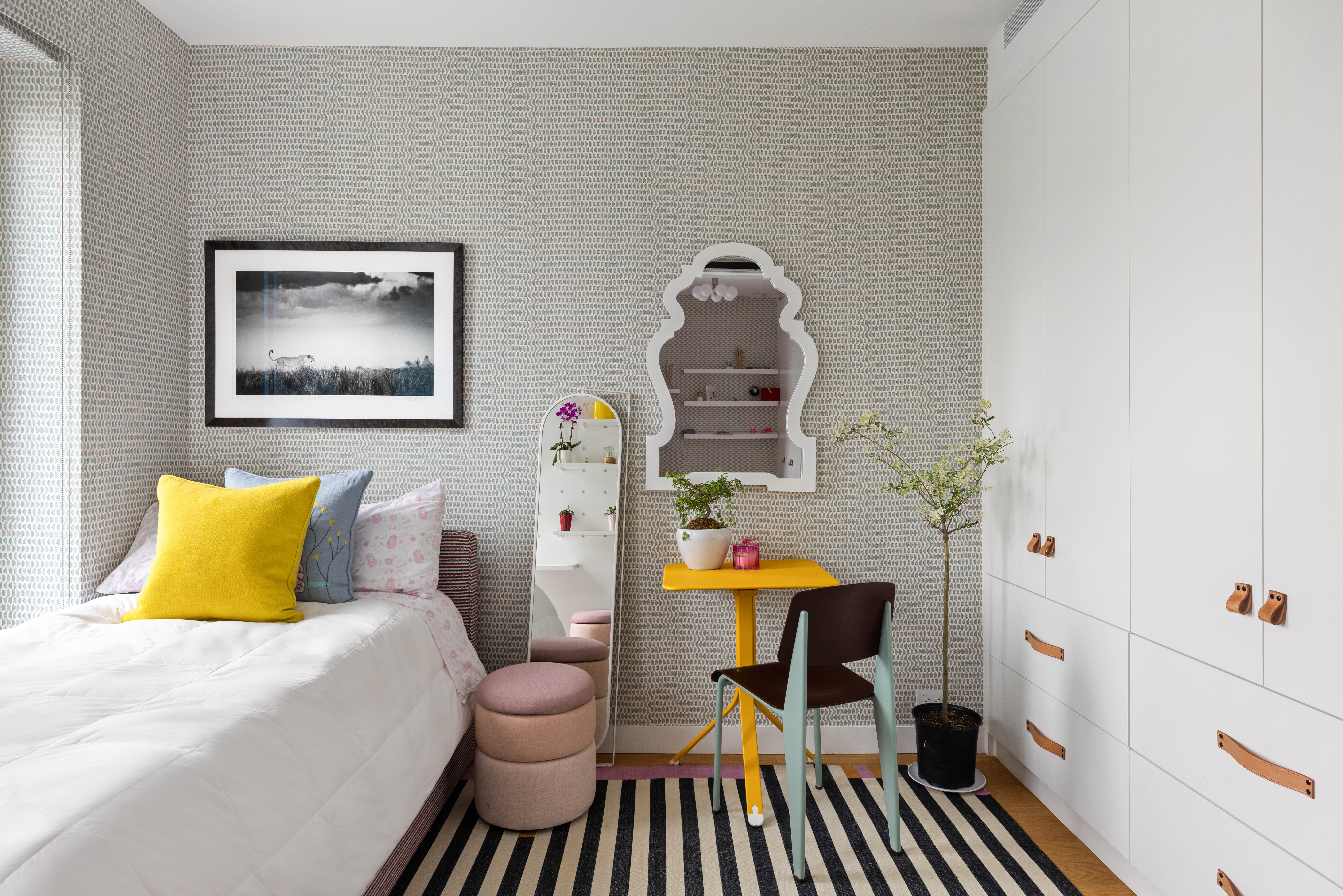 535 1st Street Brooklyn, NY 11215 - Photo 21 of 36 a bedroom with a bed and a dresser