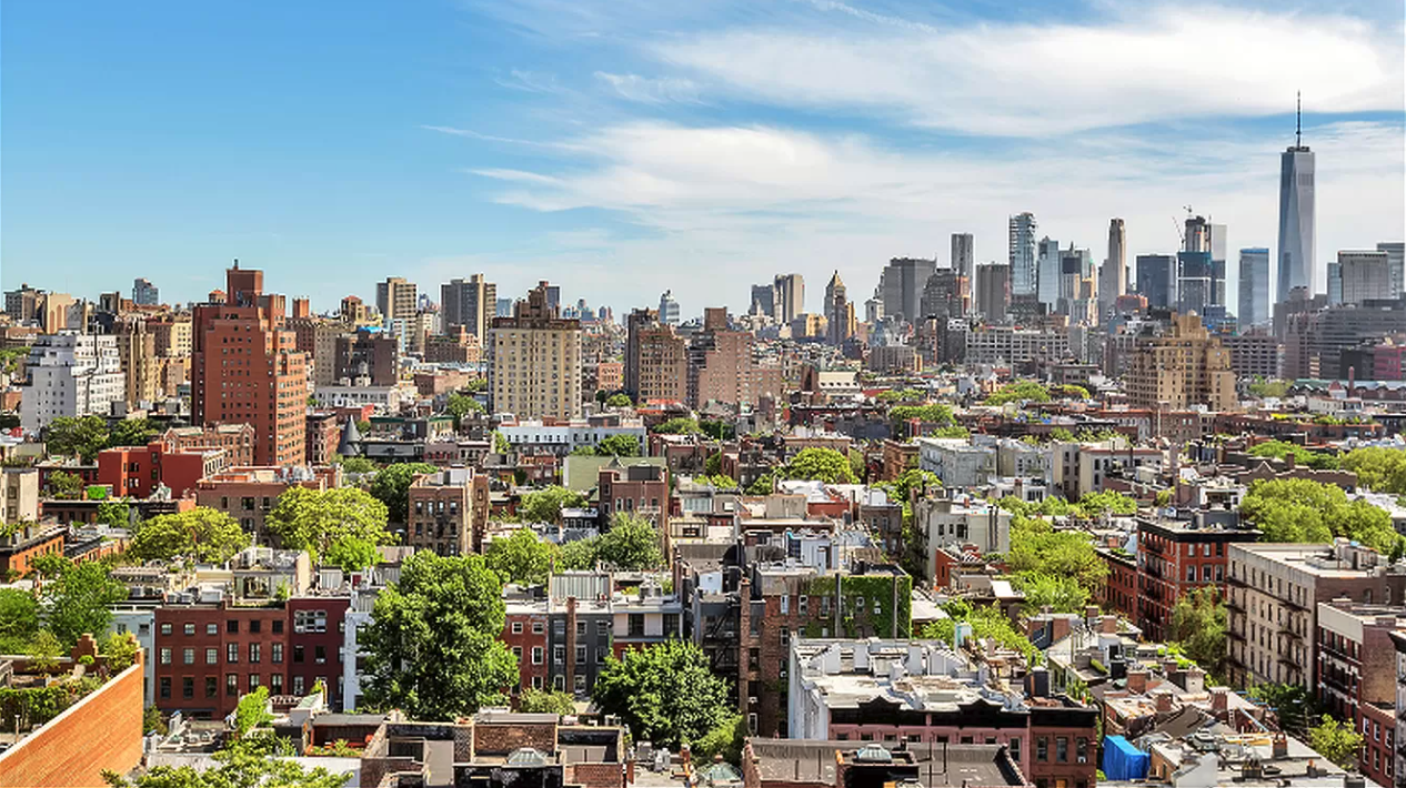 14 Horatio Street, Unit 11F Manhattan, NY 10014 - Photo 13 of 16 a view of a city with tall buildings