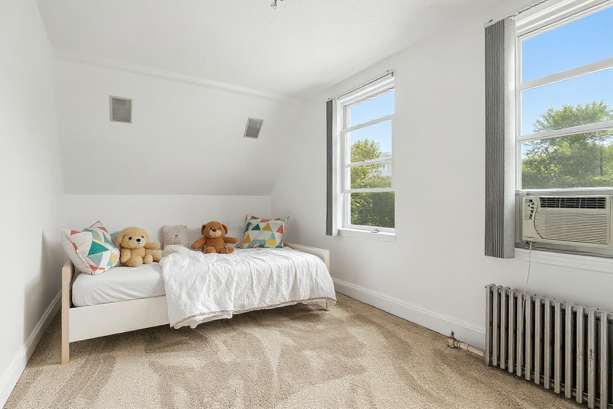 1070 East 13th Street Brooklyn, NY 11230 - Photo 11 of 18 a bedroom with a bed and a window