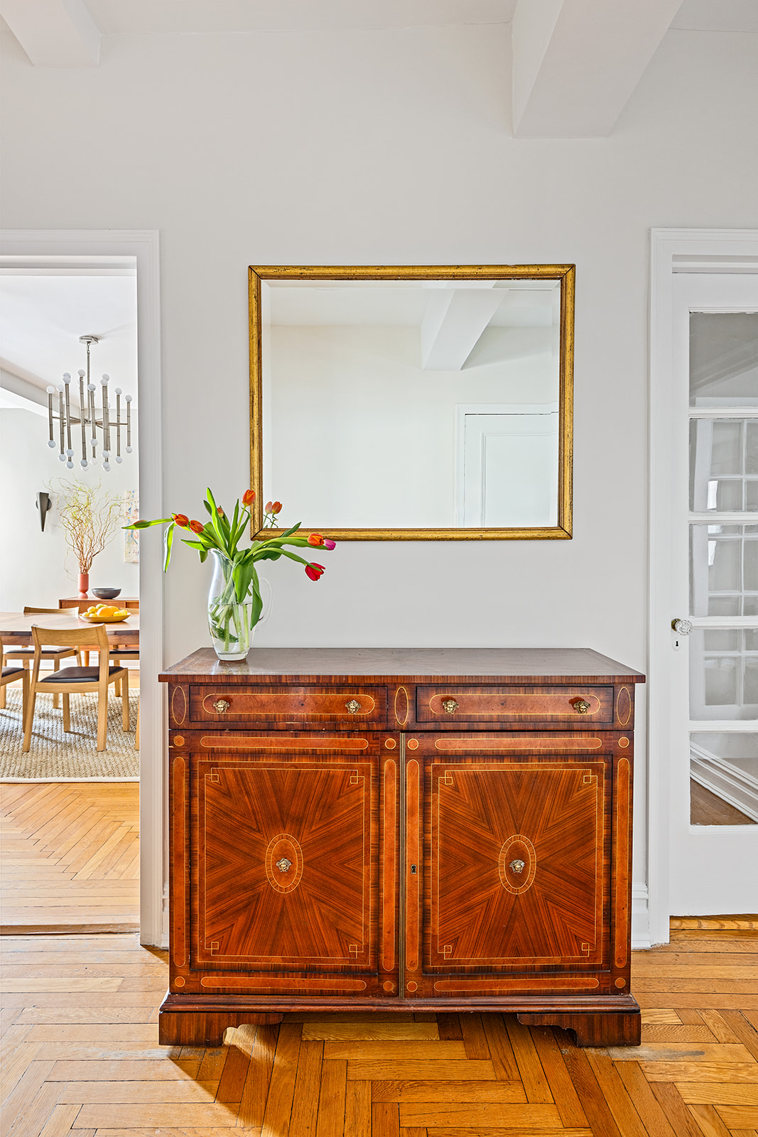 135 Eastern Parkway, Unit 13E Brooklyn, NY 11238 - Photo 2 of 15 a view of front door with wooden floor