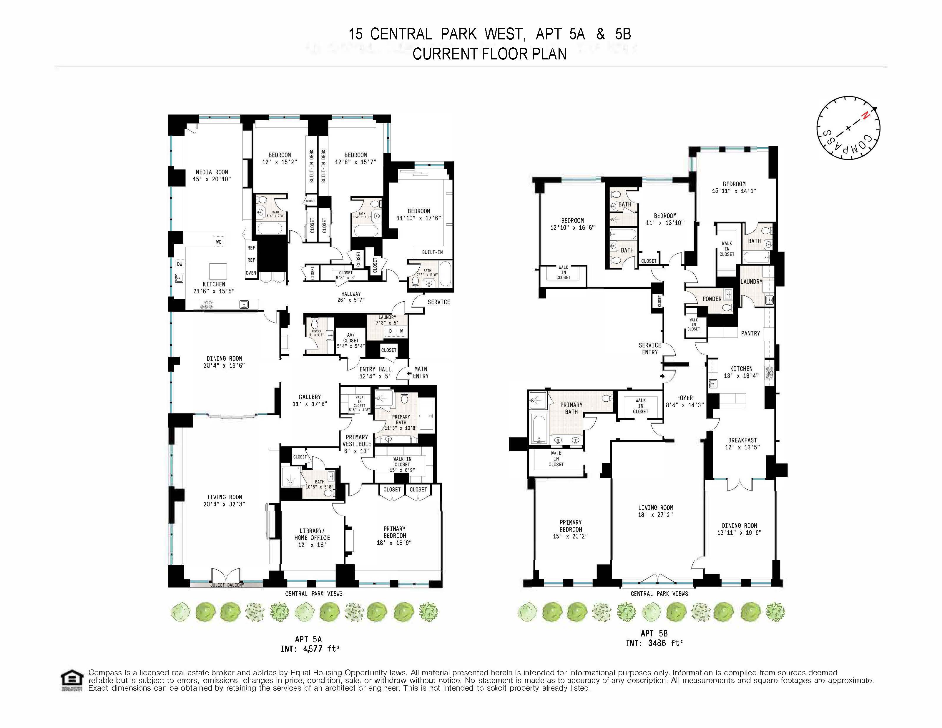 15 Central Park West, Unit 5AB Manhattan, NY 10023 - Photo 17 of 19