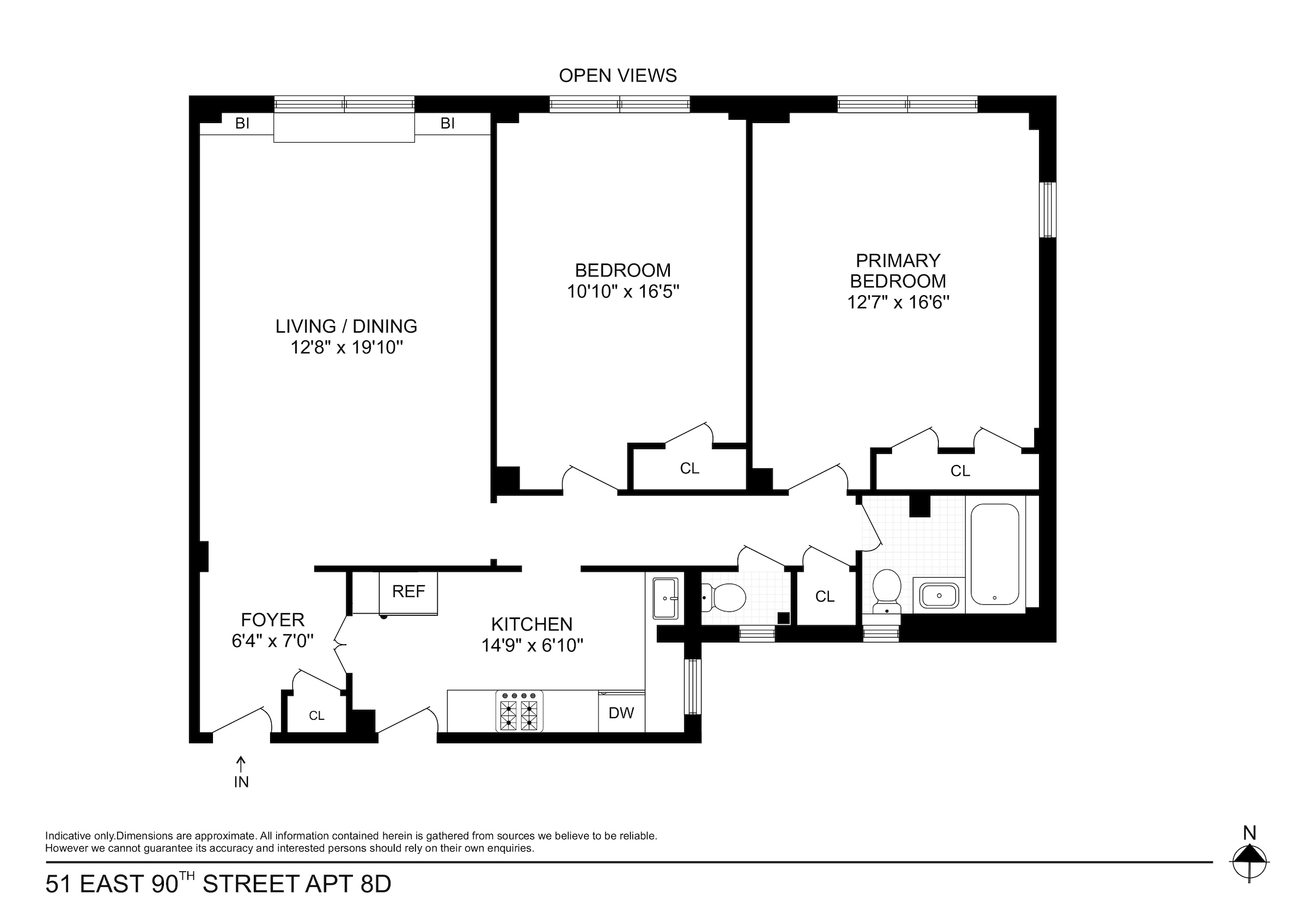 51 East 90th Street, Unit 8D Manhattan, NY 10128 - Photo 10 of 10 unknown