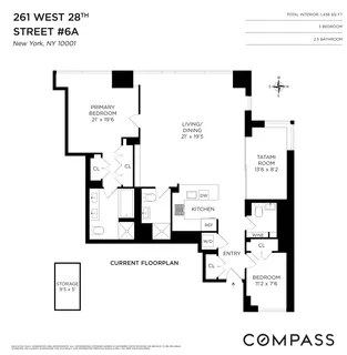 $2,150,000 | 261 West 28th Street, Unit 6A | Chelsea