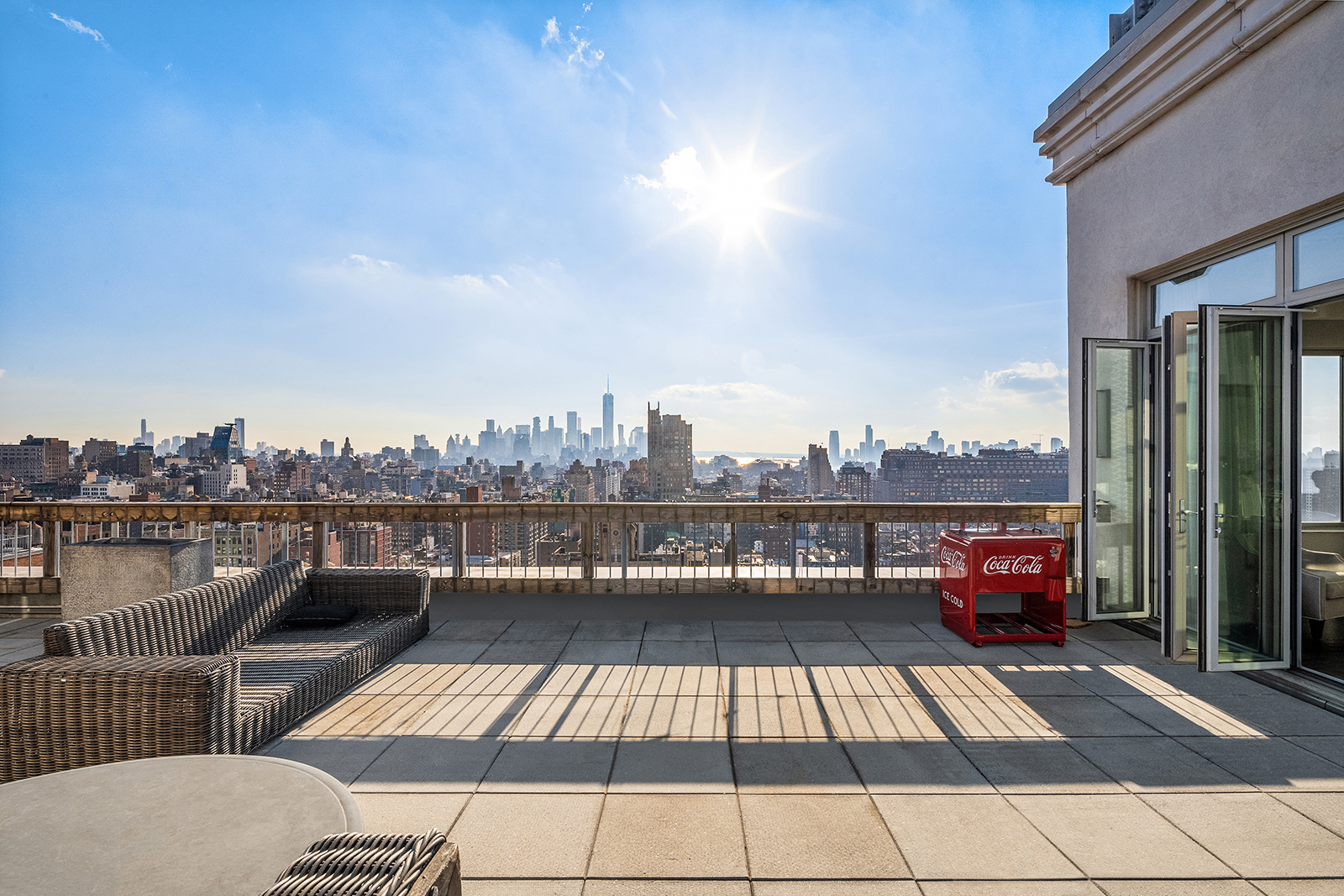 252 7th Avenue, Unit PHD Manhattan, NY 10001 - Photo 25 of 26 a view of roof deck with patio
