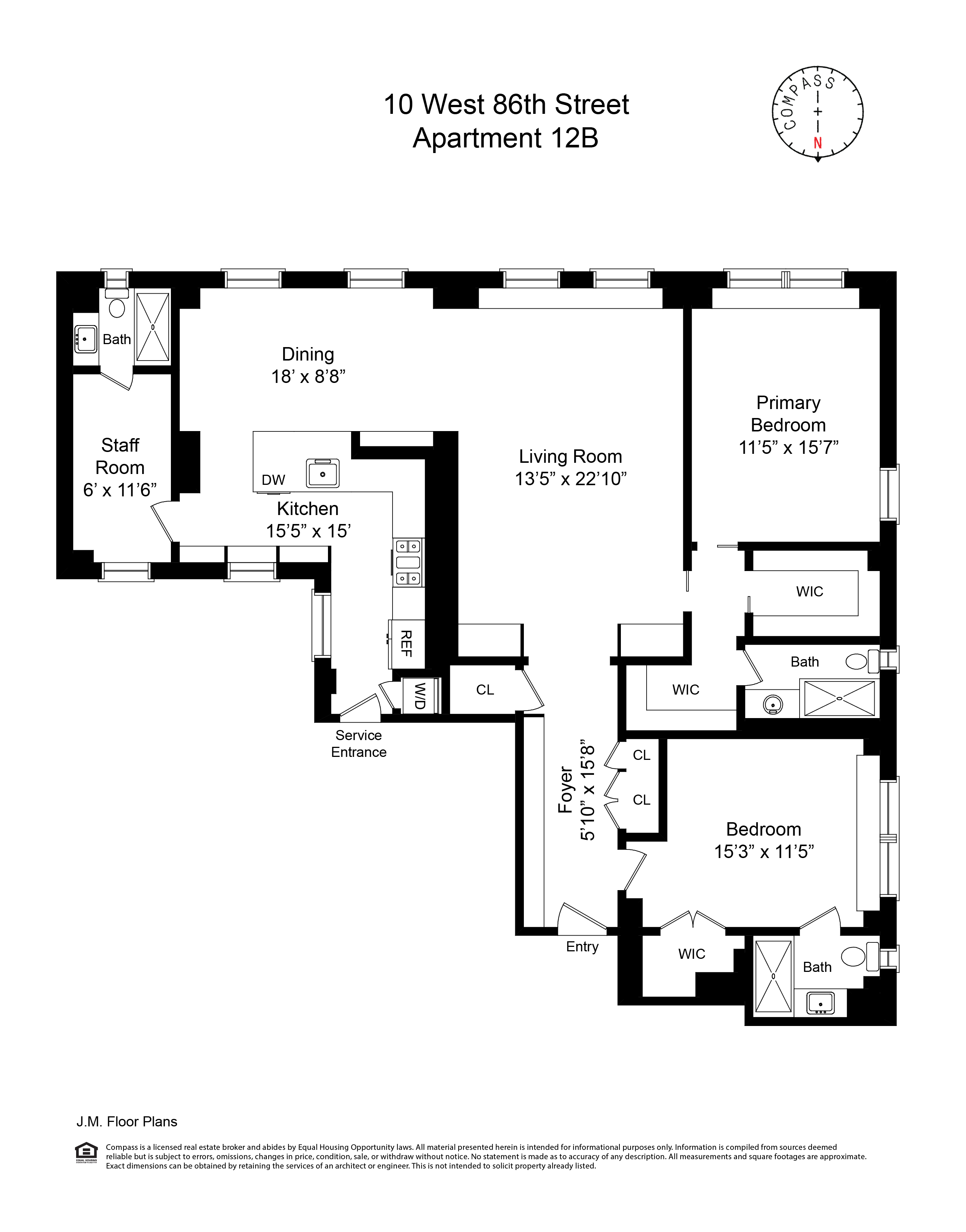 10 West 86th Street, Unit 12B Manhattan, NY 10024 - Photo 14 of 14