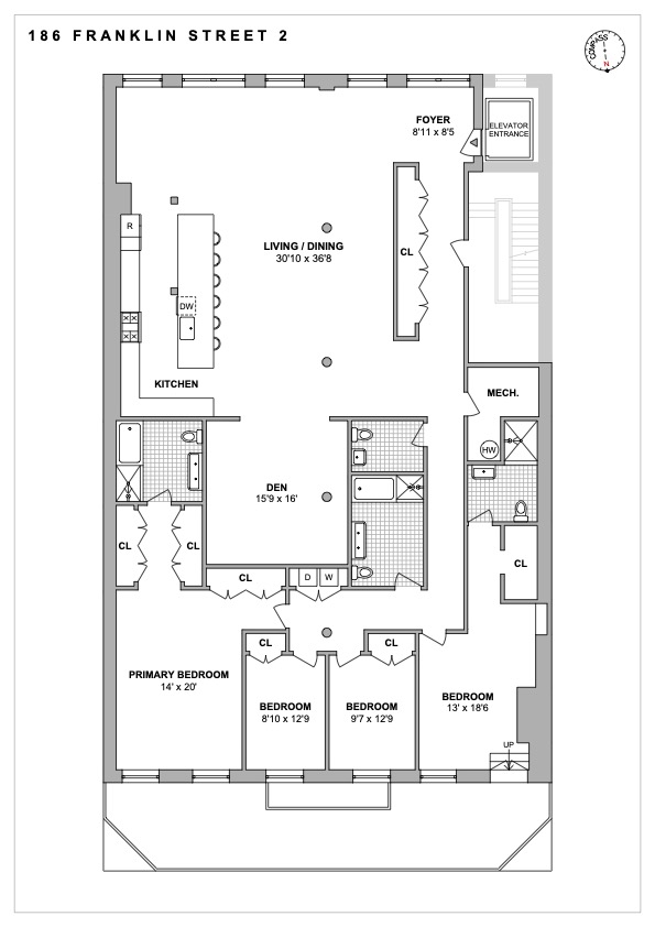 186 Franklin Street, Unit 2 Manhattan, NY 10013 - Photo 16 of 16