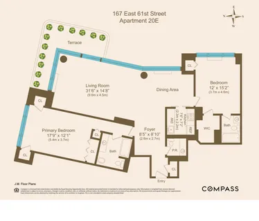 $1,695,000 | 167 East 61st Street, Unit 20E | Lenox Hill