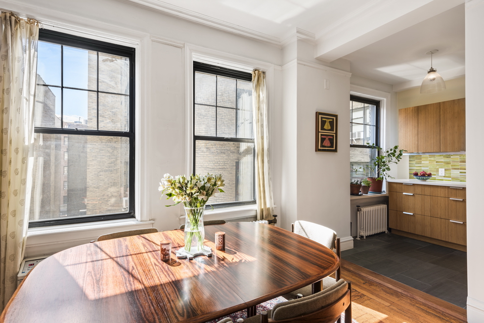 170 2nd Avenue, Unit 5E Manhattan, NY 10003 - Photo 3 of 10 a dining room with furniture and window