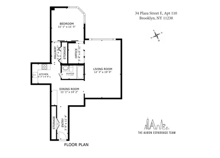 $905,000 | 34 Plaza Street East, Unit 110 | Prospect Heights