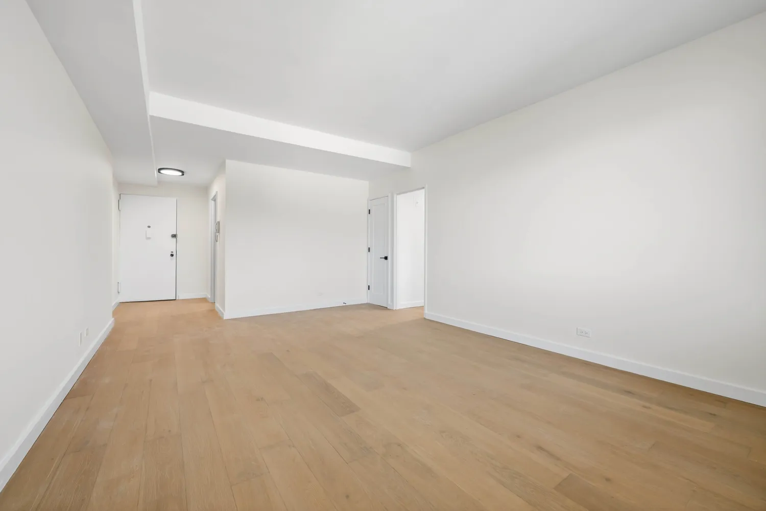 a view of empty room