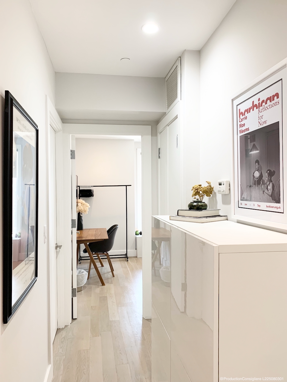 139-141 West 126th Street, Unit 4B Manhattan, NY 10027 - Photo 6 of 13 a living room with furniture and a painting on the wall