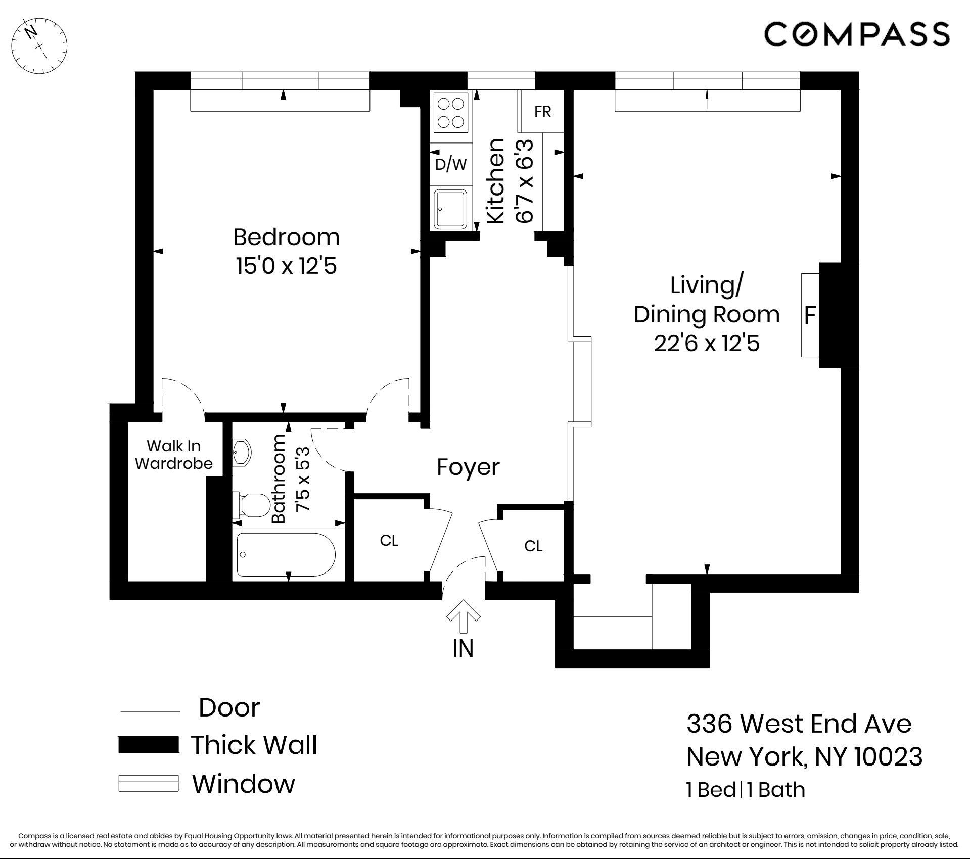 336 West End Avenue, Unit 11D Manhattan, NY 10023 - Photo 13 of 13 Gallery Image 13
